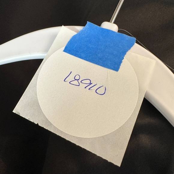 De Laru Womens Old Hollywood Strapless Gown Size 9/10 Art Deco Black White Dress - Picture 7 of 7